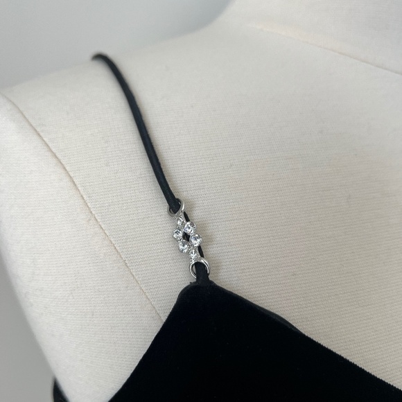 Patra Y2K Dress Vintage Fit‎ & Flare Velvet “the Rachel” Whimpsigoth Dress 12 - Picture 3 of 16